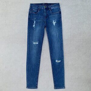 FDJ Olivia Skinny Mid Rise Jeans Sz2